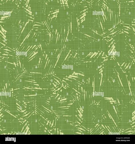 Bright Line Green Tropical Leaves Seamless Pattern Stock Photo Alamy