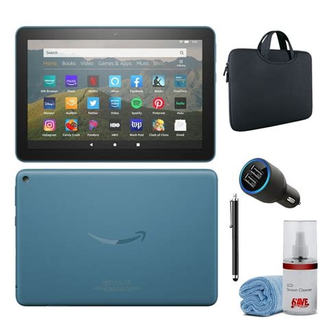 Amazon Fire Hd 8 10th Generation Tablet 8 Inch 32gb Twilight Blue Bundle Usb Car Adapter