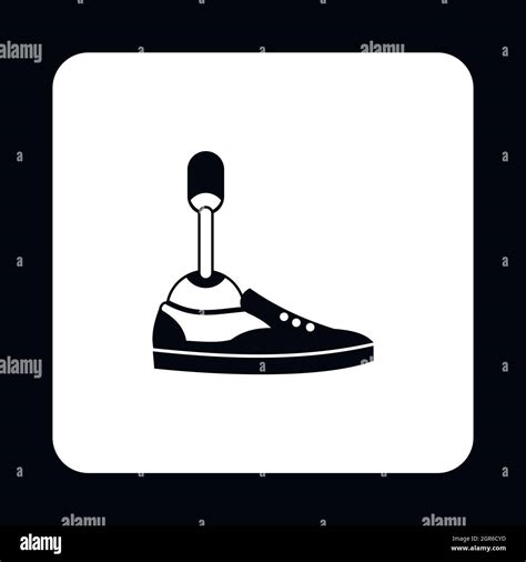 Prosthetic Leg Icon Simple Style Stock Vector Image And Art Alamy