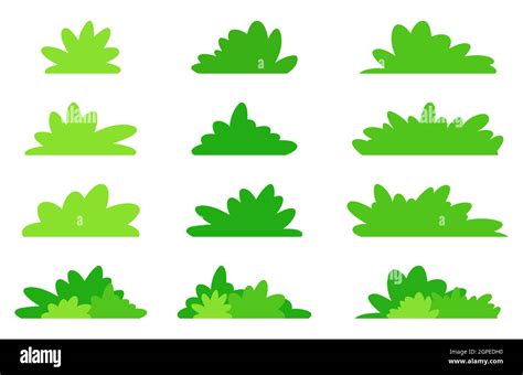 Cartoon Shrubs