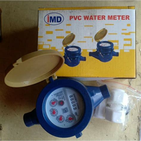 Jual Meteran Air Pdam Pvc Imd Inch Pvc Water Meter Sni Merk Imd