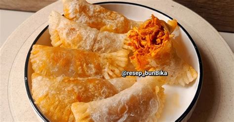 Resep Cireng Isi Ayam Suwir Pedas Oleh Resep Bunbika Cookpad