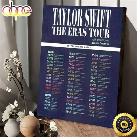 The Anticipation Builds: Eras Tour Dates 2024