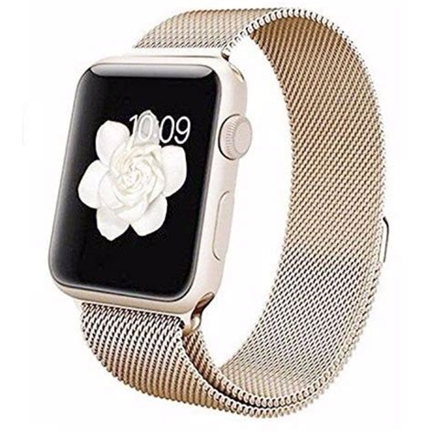 Pulseira Flix Milanese A O Loop Champagne Apple Watch Submarino