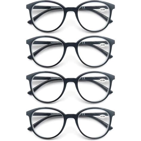 Lot De 4 Lunettes De Lecture 3 5 Homme Femme Lunettes Loupe Branches A