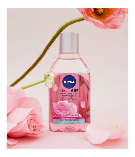 Agua Micelar Desmaquillante Con Agua De Rosas Nivea Nivea