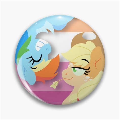 Canon Gay Ponies Aka Appledash Pin By AlmaDash Redbubble