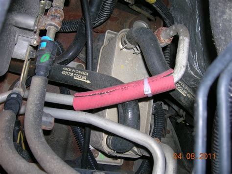 Dodge Cummins Transmission Cooler Lines