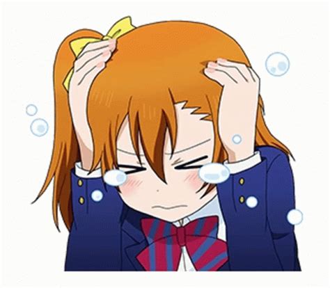 Love Live Honoka Kosaka Sticker Love Live Honoka Kosaka Flustered