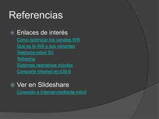 Conexion A Internet Mediante Movil PPT