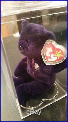 RARE Princess Diana Ty Beanie Baby 1st Edition 1997 PE Pellets NWT