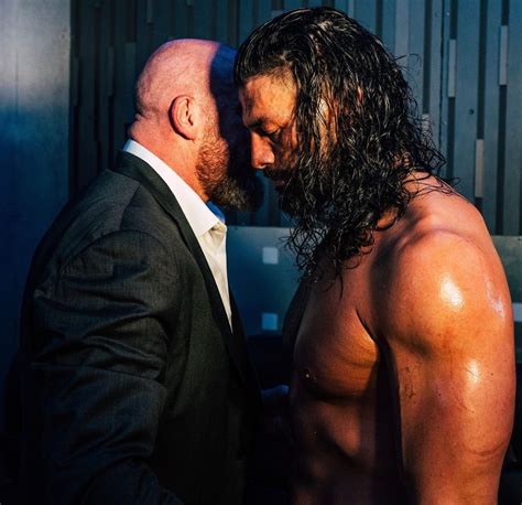 WrestlingWorldCC On Twitter Triple H And Roman Reigns Backstage At