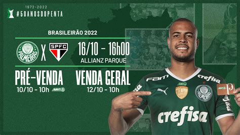 Ingressos para Palmeiras x São Paulo onde comprar e preços para o jogo