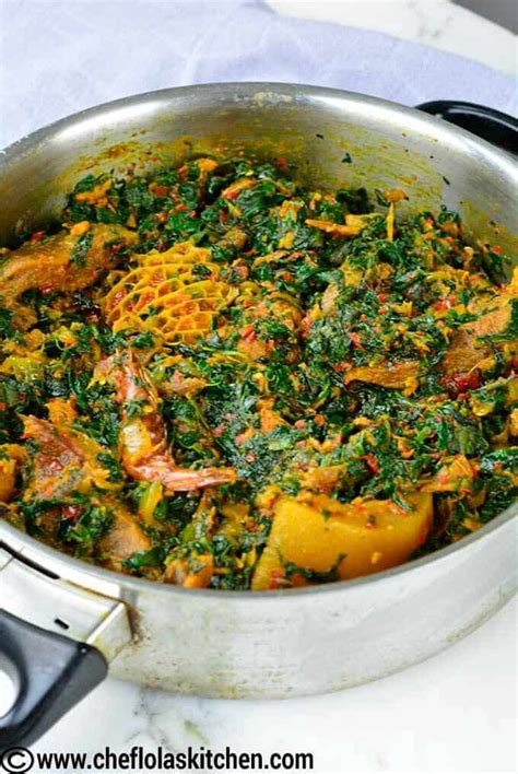 Spinach Stew Efo Riro Chef Lola S Kitchen