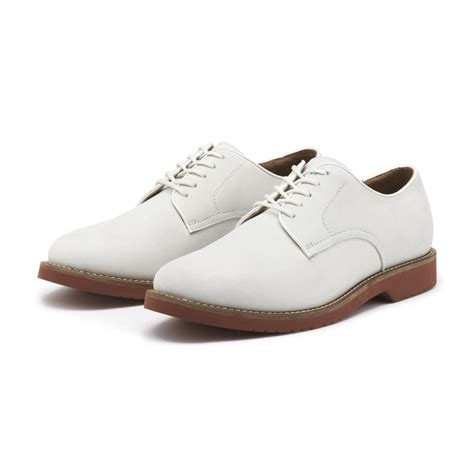 G.h. bass & co. Buckingham Buc in White for Men | Lyst