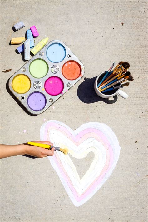 Sidewalk Chalk Paint Kids Activity Zone