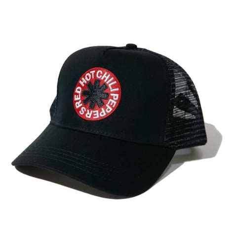 RED HOT CHILI PEPPERS メッシュキャップ Inverse Asterisk Black OSOMALO バンドTシャツの通販