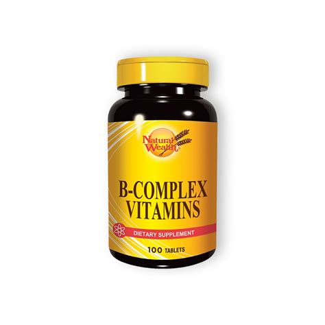 Natural Wealth B Kompleks Vitamini 100 Tableta Abc Pharm