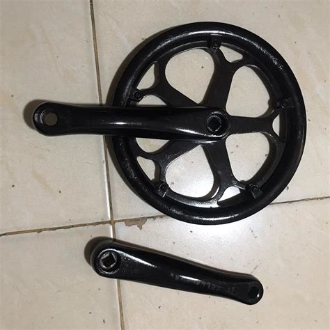 Prowheel T Alloy Crankset Repainted Sports Equipment Bicycles