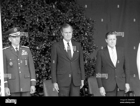 GEN Larry D Welch Vice President George H W Bush And Secretary Of