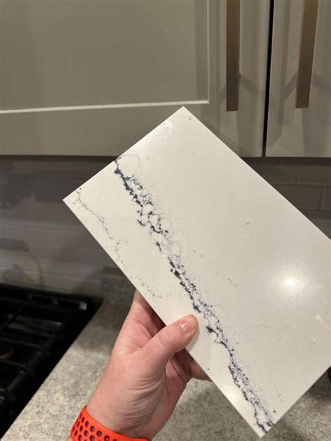 Cambria Portrush With Gray Cabinets