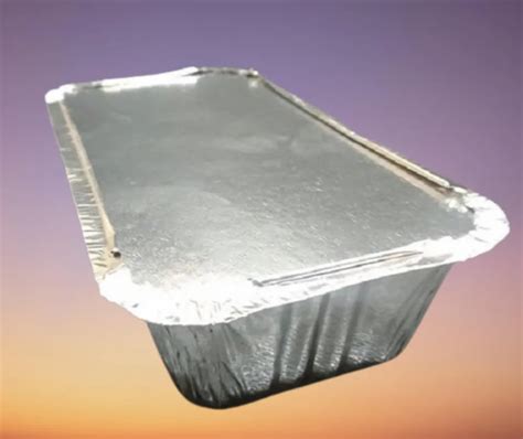 Silicone Silver Ml Aluminum Foil Containers For Event And Party