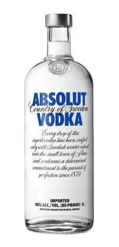 Vodka Absolut Original L Frete Gr Tis