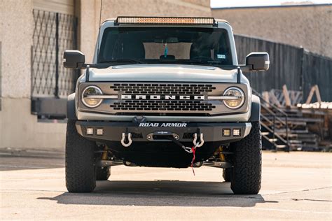 Road Armor Stealth 6213f10b 2021 2022 Ford Bronco Stealth Base Front