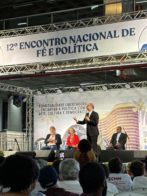 Alunos do ITESP participam do 12º Encontro Nacional de Fé e Política em