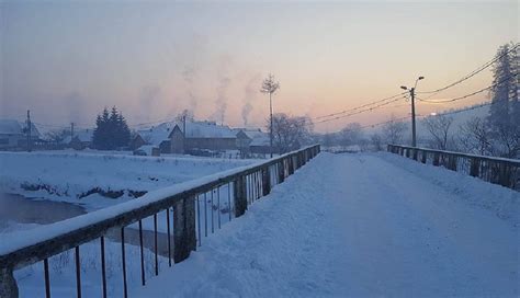 Cel Mai Friguros Loc Din Rom Nia Localitatea De De Locuitori A