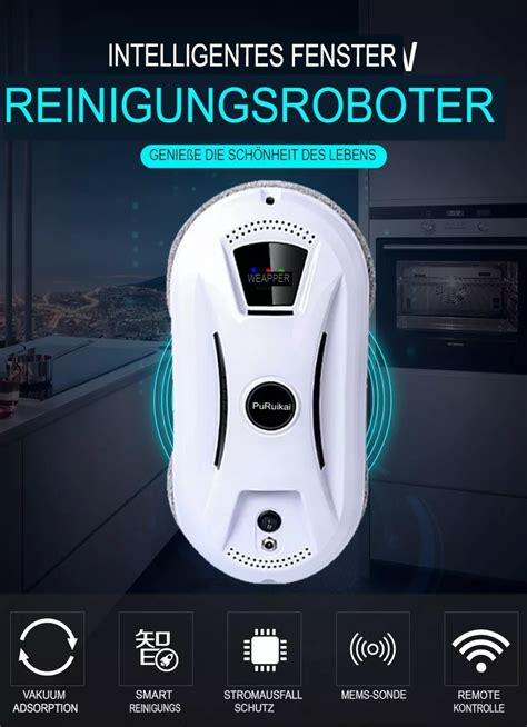 Oh Gewirr Produktionszentrum Fenster Reinigungs Roboter Unsinn Text Arzt