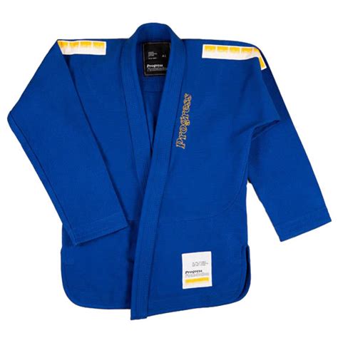 Progress Bjj Gi Blue Foundation Three For Brazilian Jiu Jitsu Bjj