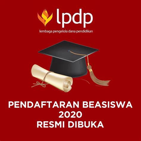 Pendaftaran Beasiswa Lembaga Pengelolaan Dana Pendidikan Lpdp