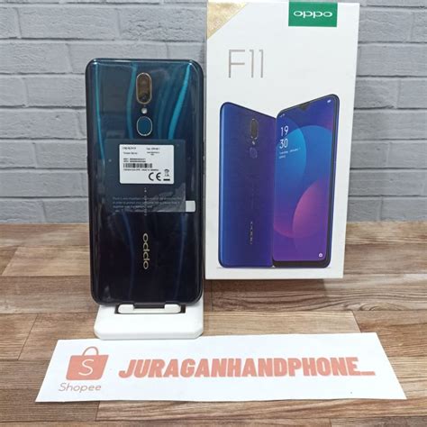 Jual OPPO F11 4 128 HP SECOND FULLSET Shopee Indonesia