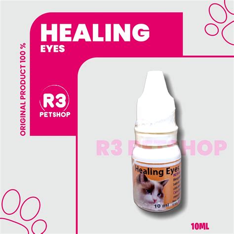 Jual Obat Mata Tetes Mata Untuk Kucing Healing Eyes Drop Ml