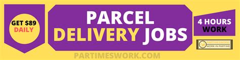 Parcel Delivery Job Part Time Courier Delivery Jobs Rs1450day