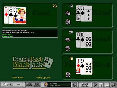 Double-Deck Video Blackjack by Grand Virtual CDIC