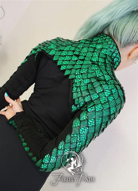 Sewing Pattern How To Make Dragon Scales Bolero Pattern Etsy Artofit