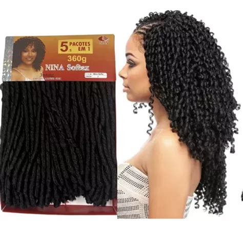 Cabelo Nina Softex Cacheado Pacot O Original Crochet Braids Frete Gr Tis