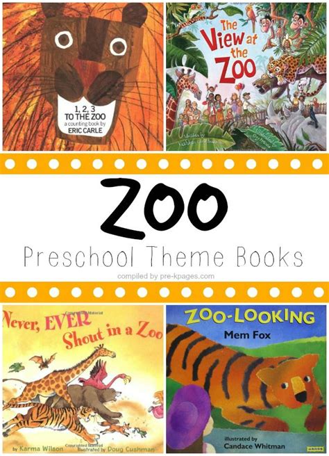 Preschool Books About The Zoo Preschool Books Preschool Zoo Theme