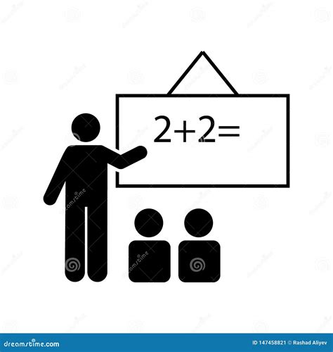 Classroom Seminar Teacher Icon Element Of Education Pictogram Icon