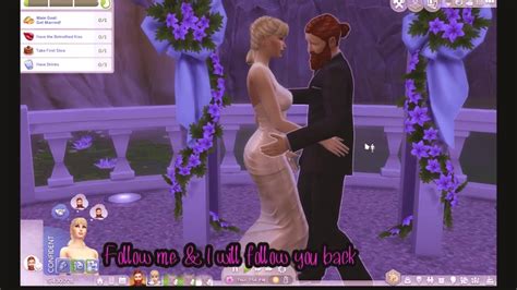 The Sims Proposal Von Haunt Estate Wedding Youtube