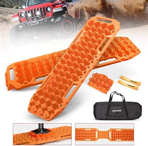 BUNKER INDUST Off Road Traction Boards With Jack Lift Base 2 Pcs