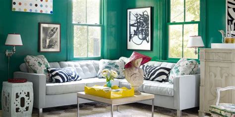 13 Green Living Room Ideas - Green Decor Inspiration for Living Room