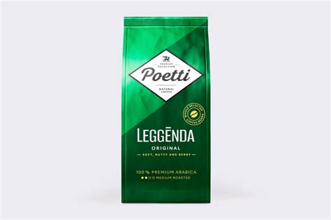 Кофе в зернах «Poetti» Leggenda Original, 250 г – купить по приятной ...