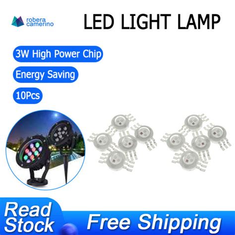 10pcs 3x3w High Power Rgb Red Green Blue Led Light Lamp Energy Saving