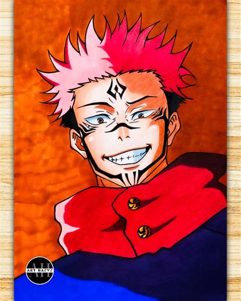 How To Draw Sukuna Ryomen From Jujutsu Kaisen Season Step By Step