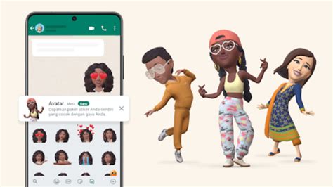 Whatsapp Rilis Fitur Baru Pengguna Bisa Gunakan Avatar Agar Pesan