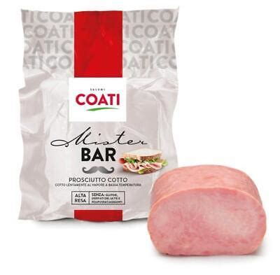 Premium Kochschinken Prosciutto Cotto MISTER BAR COATI 3 8kg C A EBay