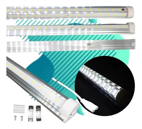 Super Regleta Tubo Led Con Blanca 120w Alta Potencia 6500 K Color